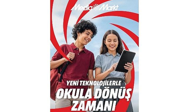 Öğrencilerin teknoloji ihtiyaçları için MediaMarkt’ın okula dönüş kampanyası devam ediyor