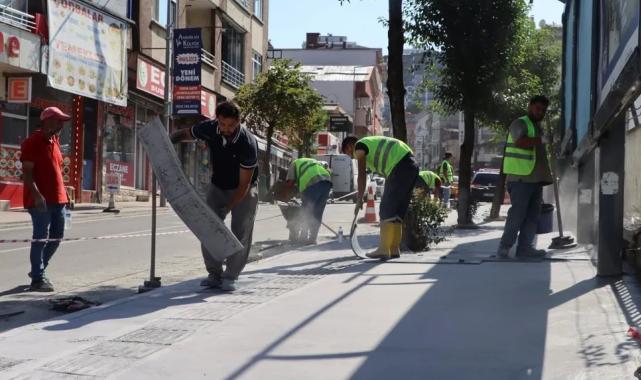 Ordu Büyükşehir’den Altınordu’ya estetik dokunuş