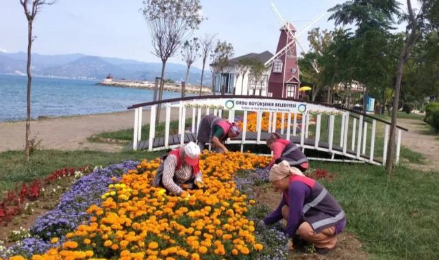 Ordu’da kent estetiğine Büyükşehir dokunuşu