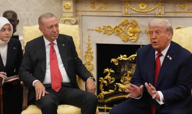 Oval Ofis’te beklenen görüşme gerçekleşti… Trump’tan Erdoğan’a ‘lider’ övgüsü