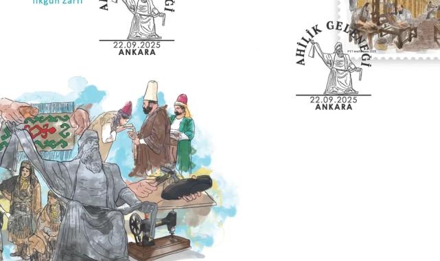 PTT’den ‘Ahilik Geleneği’ konulu anma pulu ve ilkgün zarfı