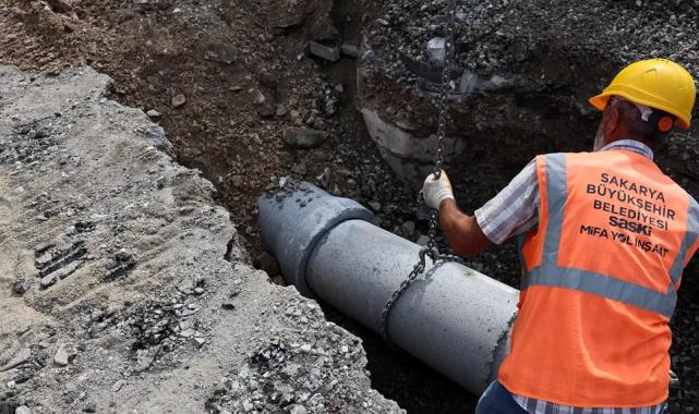 Sakarya Çukurahmediye’ye yeni atık su hattı