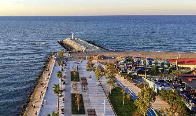 Sakarya’da gün batımı seyir noktasında proje tamam