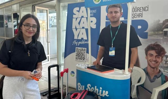 Sakarya’da üniversite öğrencilerine sıcak karşılama