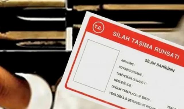 Silah taşıma ile ilgili maktu harç tutarları arttı