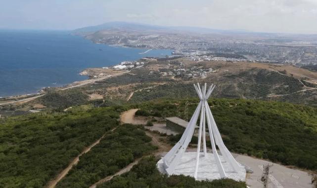Son Kurşun Anıtı’na giden yol yenilendi