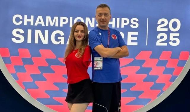 Sümeyye Boyacı, dünya üçüncüsü oldu