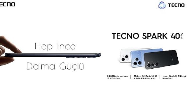 TECNO SPARK 40 Serisi, FreeLink™ Teknolojisiyle Bağlantıda Yeni Bir Çağ Başlatıyor