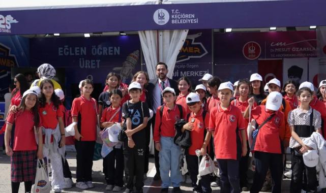 TEKNOFEST İstanbul’da Ankara Keçiören standına yoğun ilgi