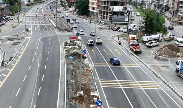 Trabzon Yomra’da yeni nesil kavşakla trafik rahatlayacak