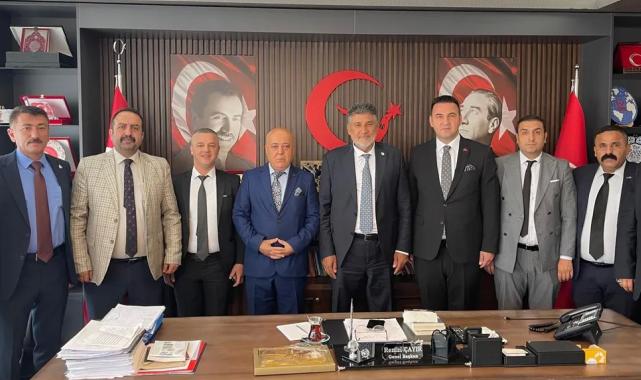 TÜMKON’dan Milli Yol Partisi’ne ziyaret