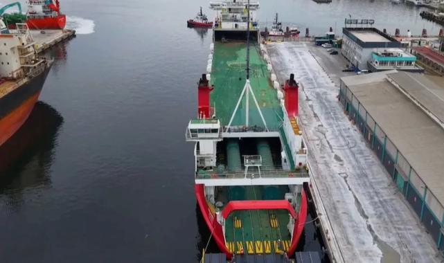 Türkiye’nin ikinci tren feribot hattı Bandırma-Tekirdağ’da başladı