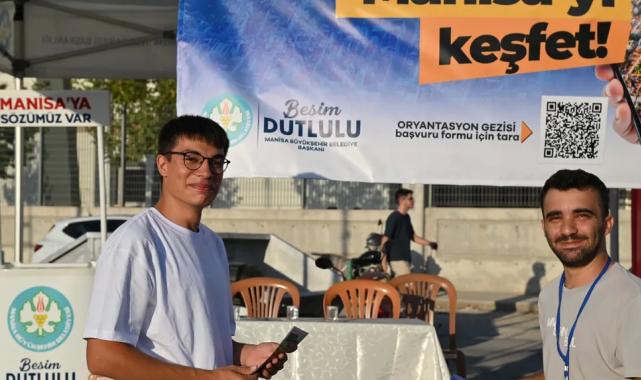 Üniversitelilere ‘Manisa’ya hoşgeldin’ keşfi