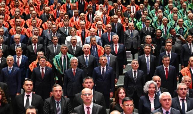 Yeni adli yıl törenle açıldı: Adalet, devletimizin temeli