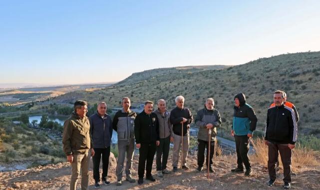 Zincidere Göleti’nde yürüyüş keyfi başladı