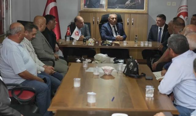 Adana Yumurtalık’ta 4 ilçenin muhtarlarıyla buluşma