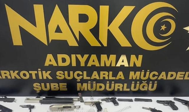 Adıyaman’da uyuşturucu ve asayiş operasyonları