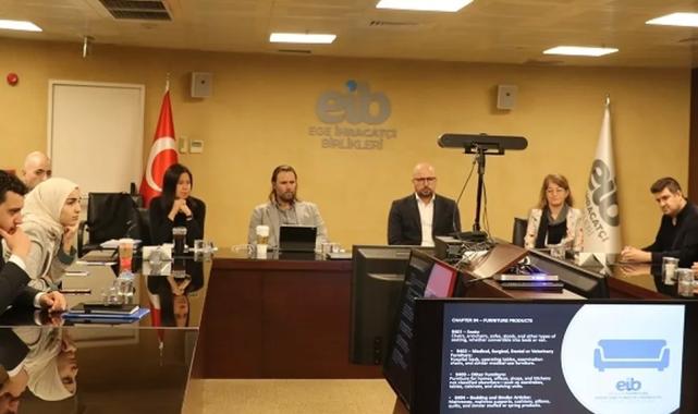 Amerikan mobilya devi İzmir’den ürün almaya geldi