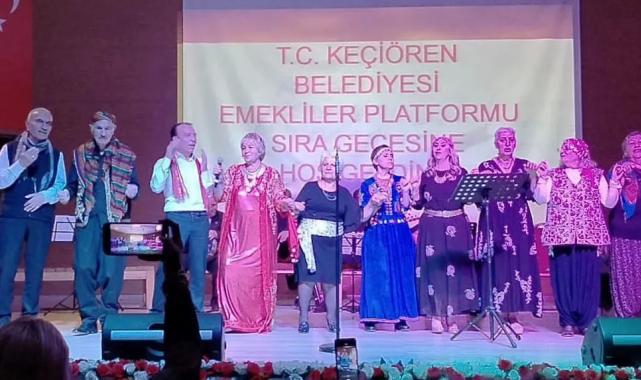 Ankara Keçiören’de emeklilerin ‘sıra’ coşkusu