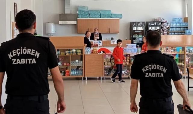 Ankara Keçiören’de okul kantinlerine sıkı denetim