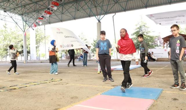 Ankara Keçiören’de sokak oyunları hayat buldu