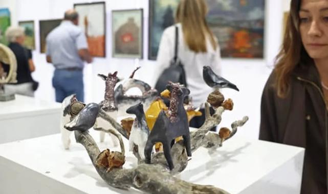 Antalya’da 102 sanatçıdan 102 eserlik sergi