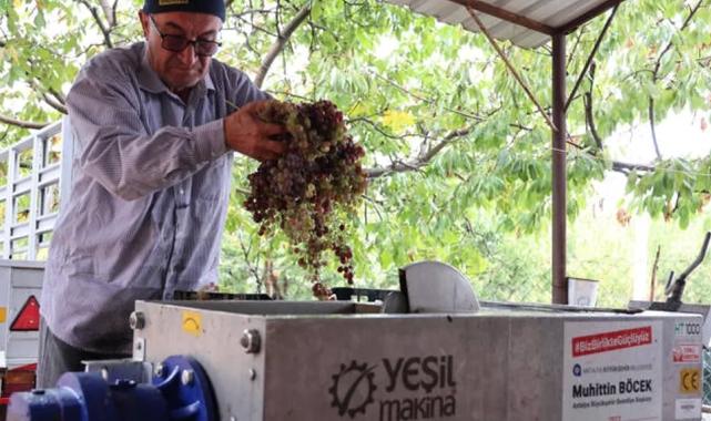 Antalya’da pekmez üreticisine teknolojik destek