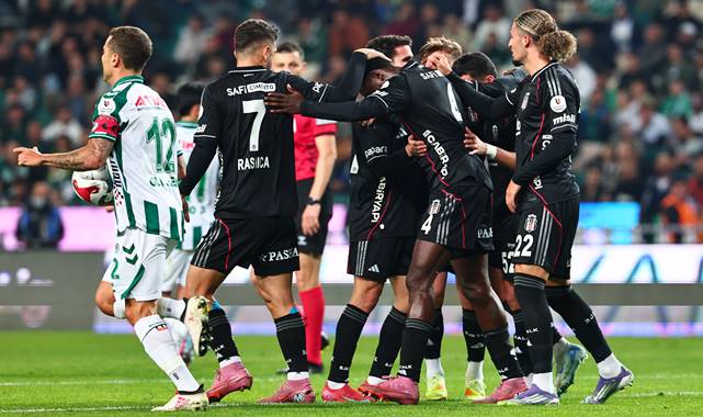 Tümosan Konyaspor 0-2 Beşiktaş (Maç Sonucu)