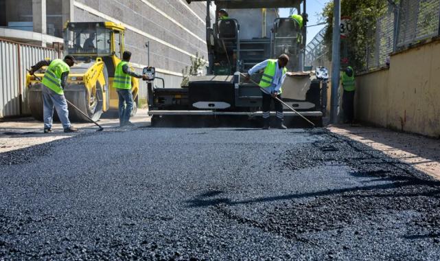 Bursa Büyükşehir’den tüm ilçelere asfalt desteği
