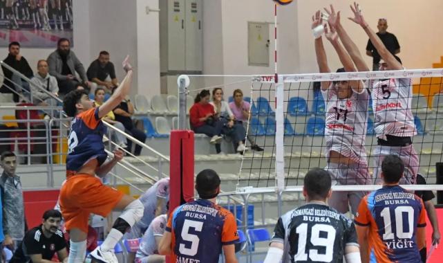 Bursa Osmangazi’de filede sezonun ilk galibiyeti