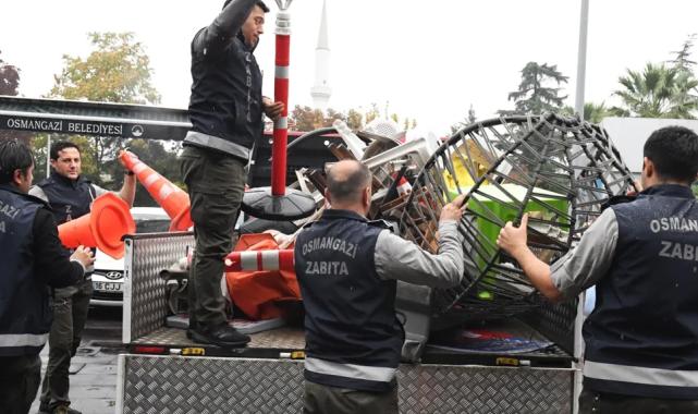 Bursa Osmangazi’de işgallere geçit yok!