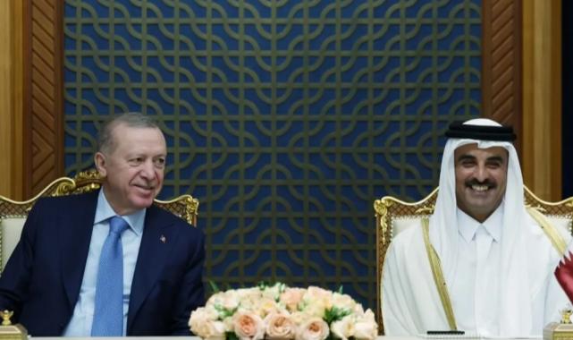 Cumhurbaşkanı Erdoğan Katar’da