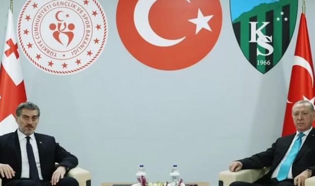 Cumhurbaşkanı Erdoğan, Kocaeli’de Gürcistanlı mevkidaşı ile buluştu