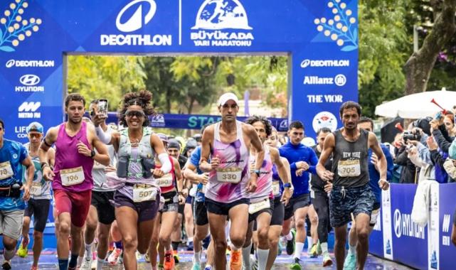 Decathlon Büyükada Yarı Maratonu’na rekor katılım