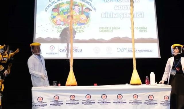 Denizli Bilim Merkezi’nde doğa dostu nesiller bilimle buluşuyor