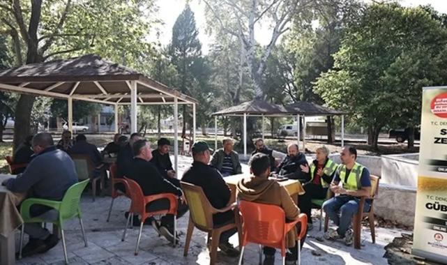 Denizli Büyükşehir, çiftçilerin sorunları yerinde dinliyor