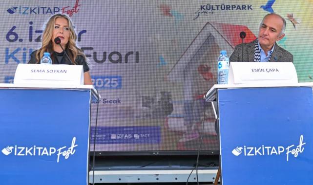 Emin Çapa ve Sema Soykan İZKİTAP’ta okuyucularla buluştu