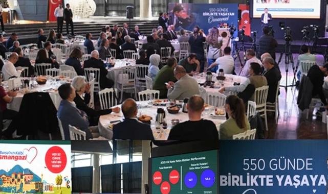 Erkan Aydın 550 günün hesabını verdi: Bütçeyi iyi kullanarak tasarrufları hizmete çevirdi