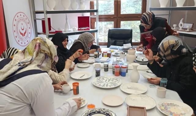 Erzurum’da şehit yakınlarına sanatla şifa