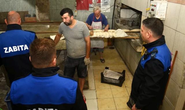 Fırınlara zabıtadan şok baskın