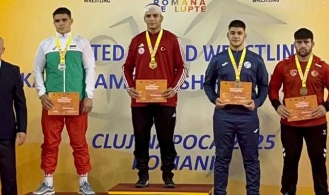 Gebzeli güreşçiler Balkan Şampiyonası’ndan madalyalarla döndü