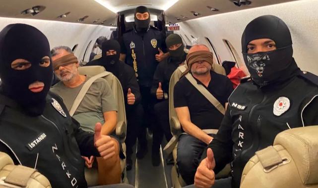 İki uyuşturucu baronu paketlenip Türkiye’ye getirildi