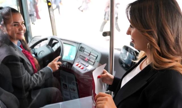 İzmir Büyükşehir’den kadınlar için “güvenli ulaşım” hamlesi