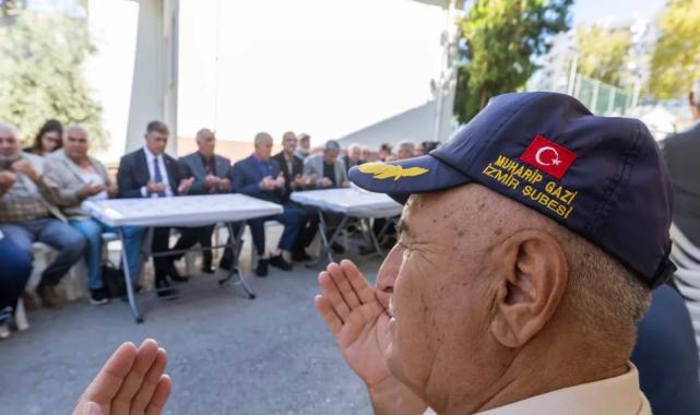 İzmir’de Başkan Tugay gazilerle buluştu