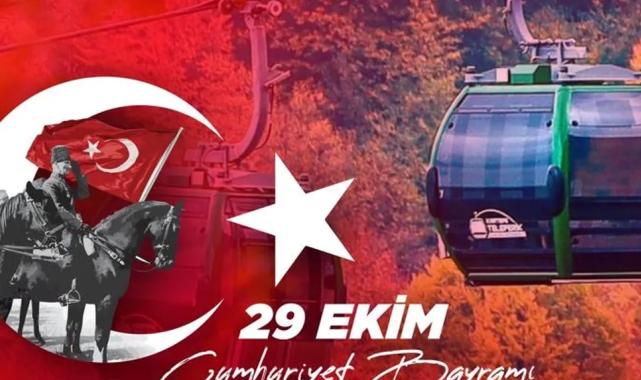 Kartepe Teleferik, 29 Ekim’de yüzde 50 indirimli