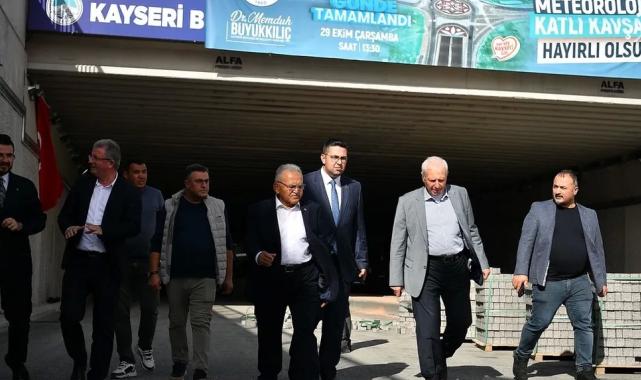 Kayseri Büyükşehir’den katlı kavşak tanıtımı