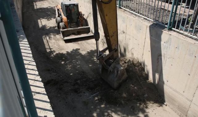 Kayseri Melikgazi’den şiddetli yağışlar öncesi temizlik