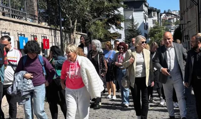 Kayseri Talas’ta Finlandiya heyetine tarihi gezi