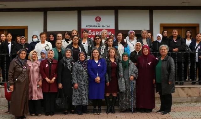 Keçiören Belediyesi’nden meme kanseri farkındalık eğitimi