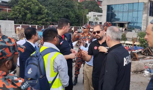 Kocaeli İtfaiyesi’ne Bangladeş’te kritik görev